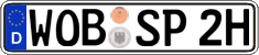 German license plate, Plates for oldtimers (type 