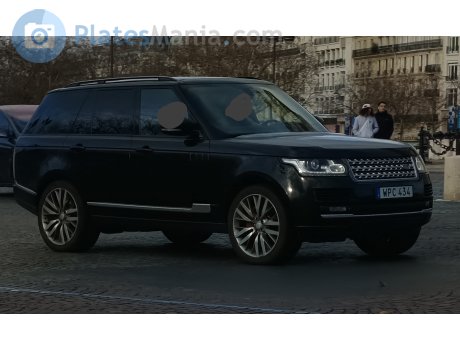 WPC 434, Land Rover Range Rover