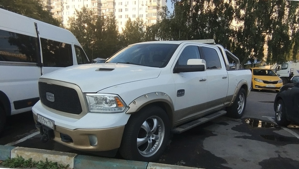 н 001 рк 197, Ram Pickup 4th gen (DS/DJ/D2), 2010–2024