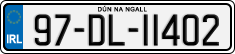 License plate of Ireland, Regular plates