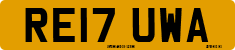 License plate of the United Kingdom, 2001 year system