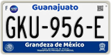 Guanajuato, Cars (AAA-000-A)