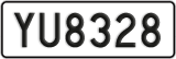 License plate of New Zealand, AB1(234)