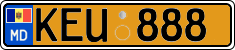 License plate of Moldova, Public transport (2015)