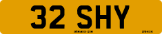 License plate of the United Kingdom, 1932 year system