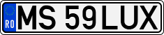 License plate of Romania, Regular plates