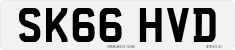 License plate of the United Kingdom, 2001 year system
