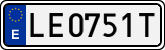 License plates of Spain, 1971 year series
