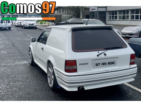 87-RN-6016, Ford Escort