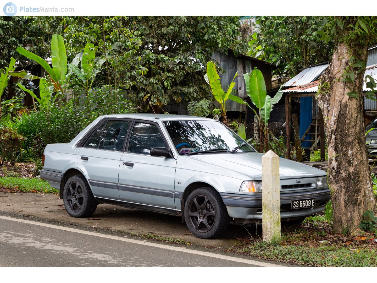 SS 6609 E, Ford Laser 2nd gen Sedan (BF/KC/KE), 1987–1990 (–1997 for ID-market)