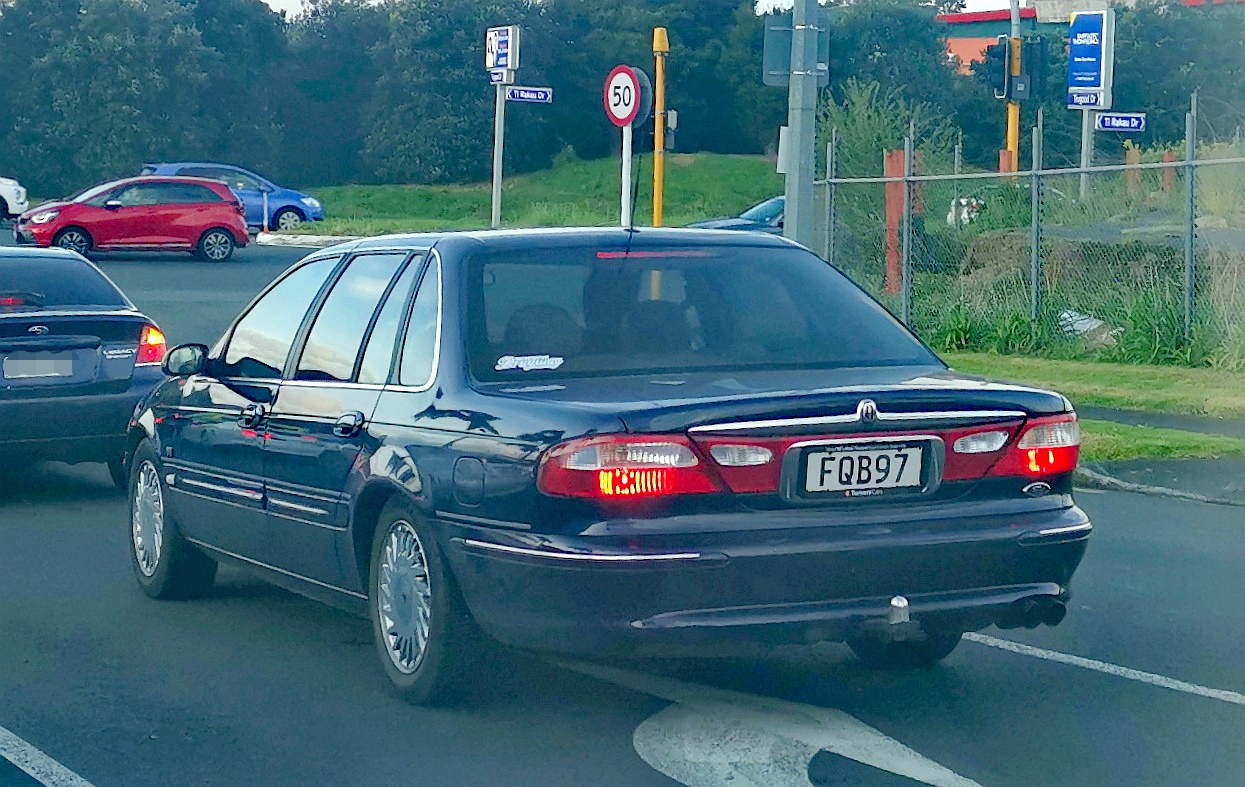 FQB97, Ford Fairlane Australia: 4th gen (NF/NL; AU-market), facelift, 1995–1999