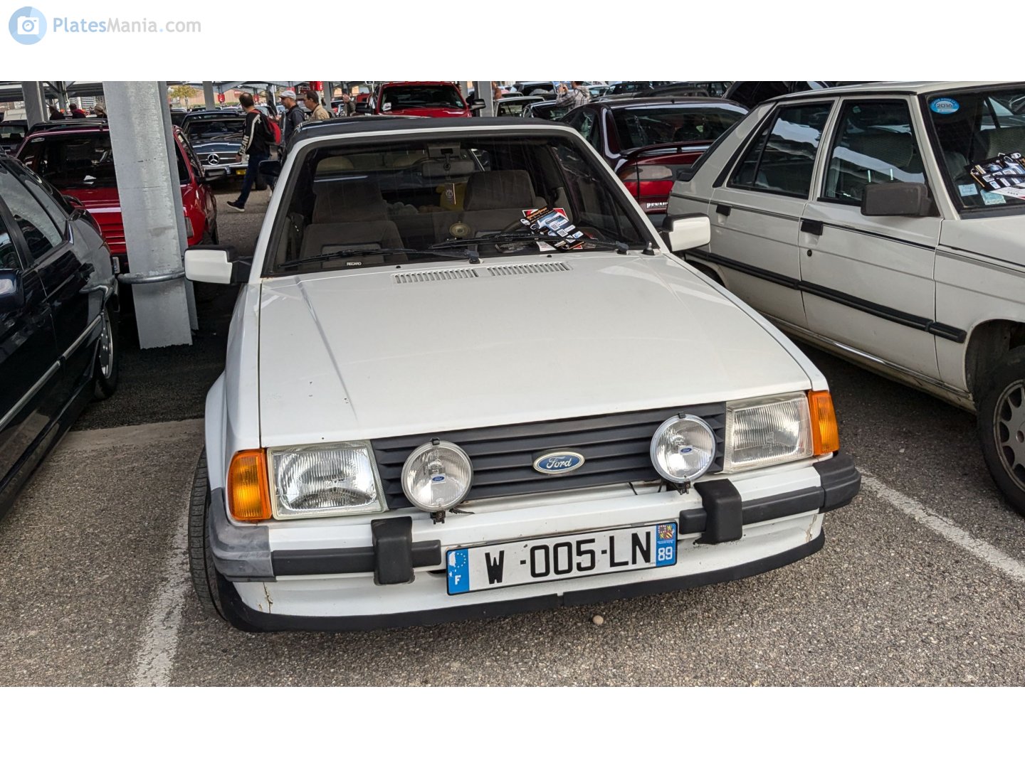 W-005-LN, Ford Escort 3rd gen 3-door Turnier Wagon (AWD; Global-market), 1980–1986