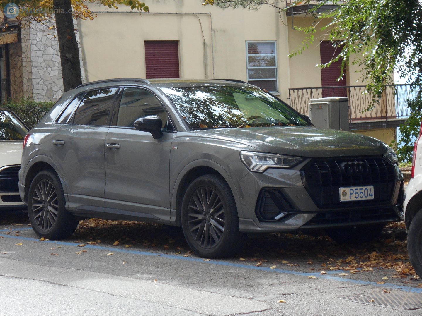P5504, Audi Q3 2nd gen SUV (F3B), 2018–