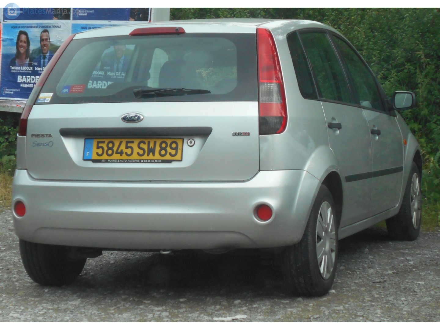 5845 SW 89, Ford Fiesta 5th gen 5-door Hatch (B256/BV256), 2002–2005 (–2010 for LATAM-market)