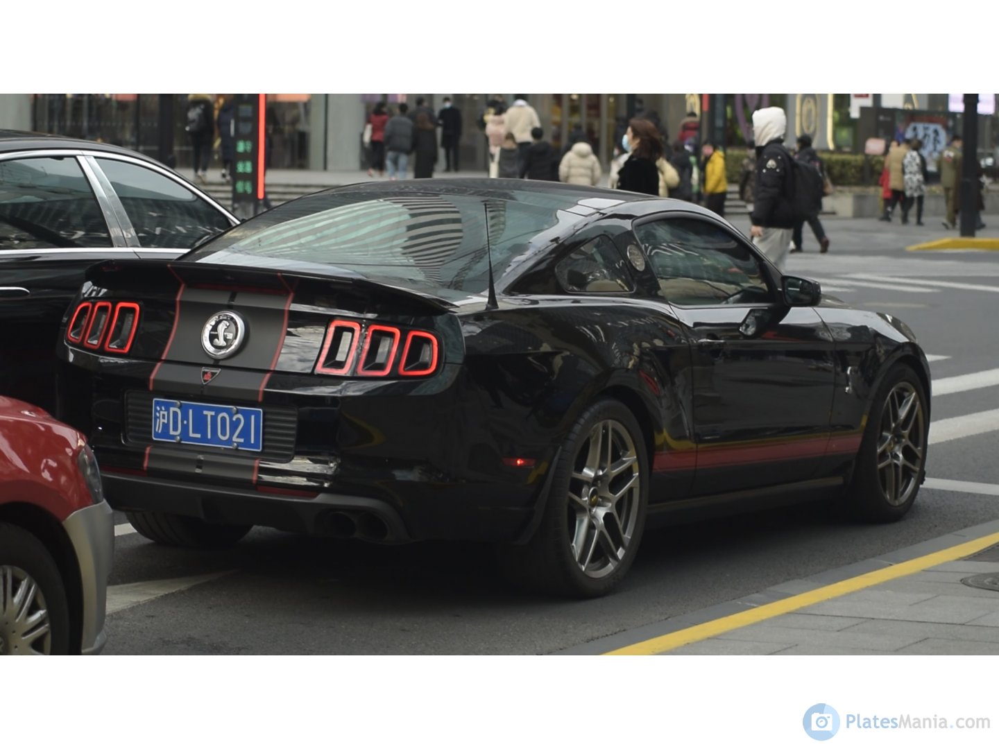 沪D·LT021, Ford Mustang 5th gen Shelby 2-door Coupé (S197), 2nd facelift, 2012–2014