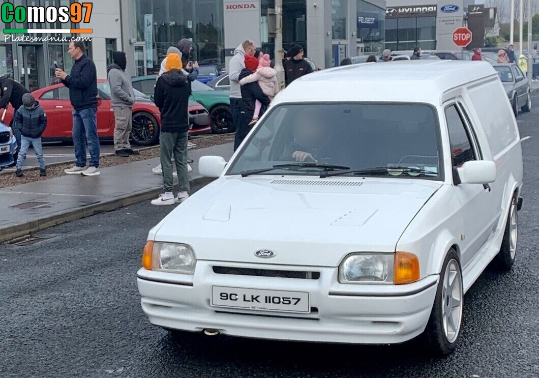 90-LK-11057, Ford Escort 4th gen (Express) Van (AVF; Global-market), 1986–1990 (–1992 for LATAM-market)