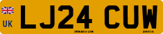 License plate of the United Kingdom, 2001 year system