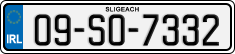 License plate of Ireland, Regular plates