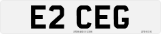 License plate of the United Kingdom, 1983 year system