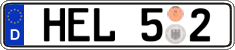 German license plate, Regional authorities