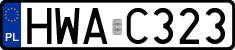 License plates of Poland, Authorities