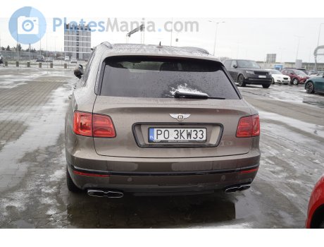 PO 3KW33, Bentley Bentayga