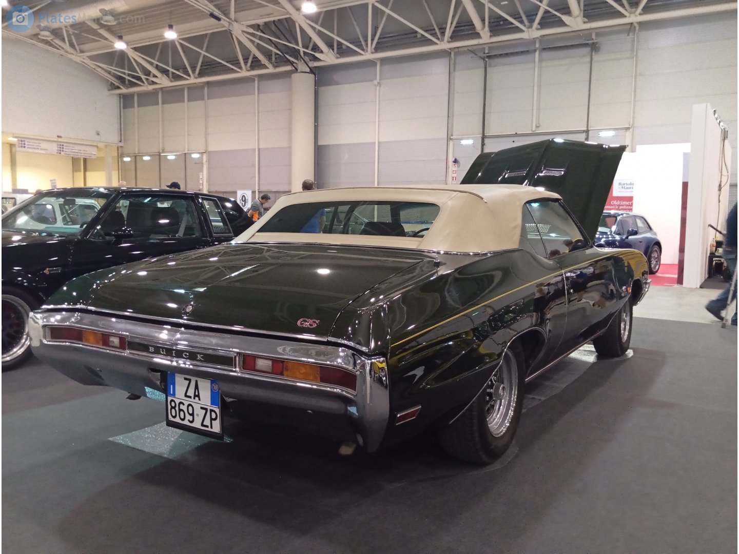 ZA 869 ZP, Buick GS 2nd gen 1971 455 Convertible (43467; A-body), 3rd facelift, 1970–1971