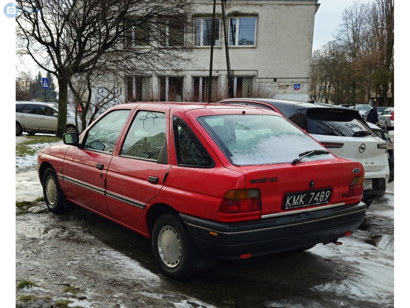 KMK 7489, Ford Escort 5th gen 5-door Hatch (AAL; Global-market), 1990–1995 (–1996 for LATAM-market)