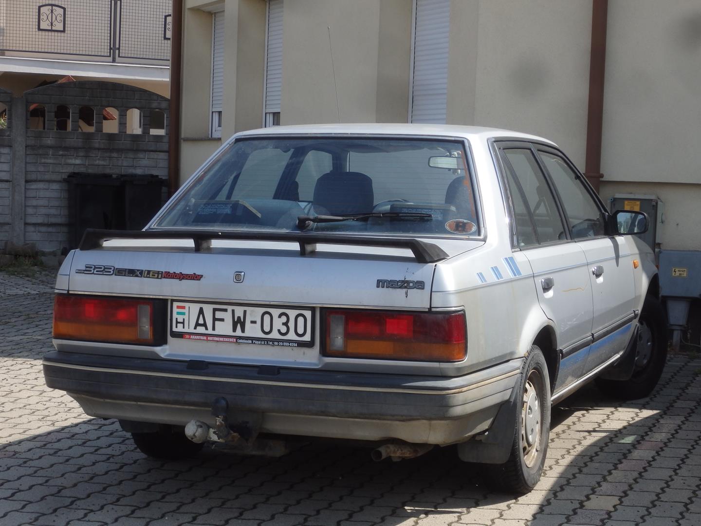 AFW-030, Mazda 323 3rd gen Sedan (BF), 1985–1989