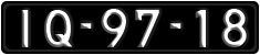 License plate of Portugal, Regular plates