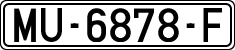 License plates of Spain, 1971 year series