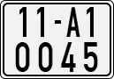 License plate of Vietnam, Motorcycles