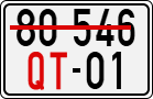 License plate of Vietnam, Diplomatic