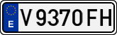 License plates of Spain, 1971 year series