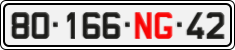 License plate of Vietnam, Diplomatic