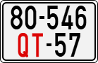 License plate of Vietnam, Diplomatic