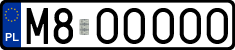 License plates of Poland, Vanity Plates