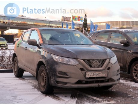 у734мт797, Nissan Qashqai
