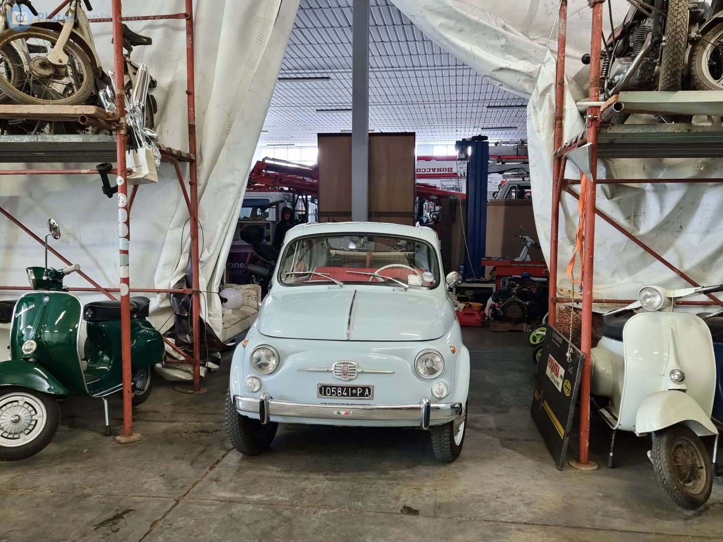 PA 105841, FIAT 500 1st gen 500D (110), 1960–1965