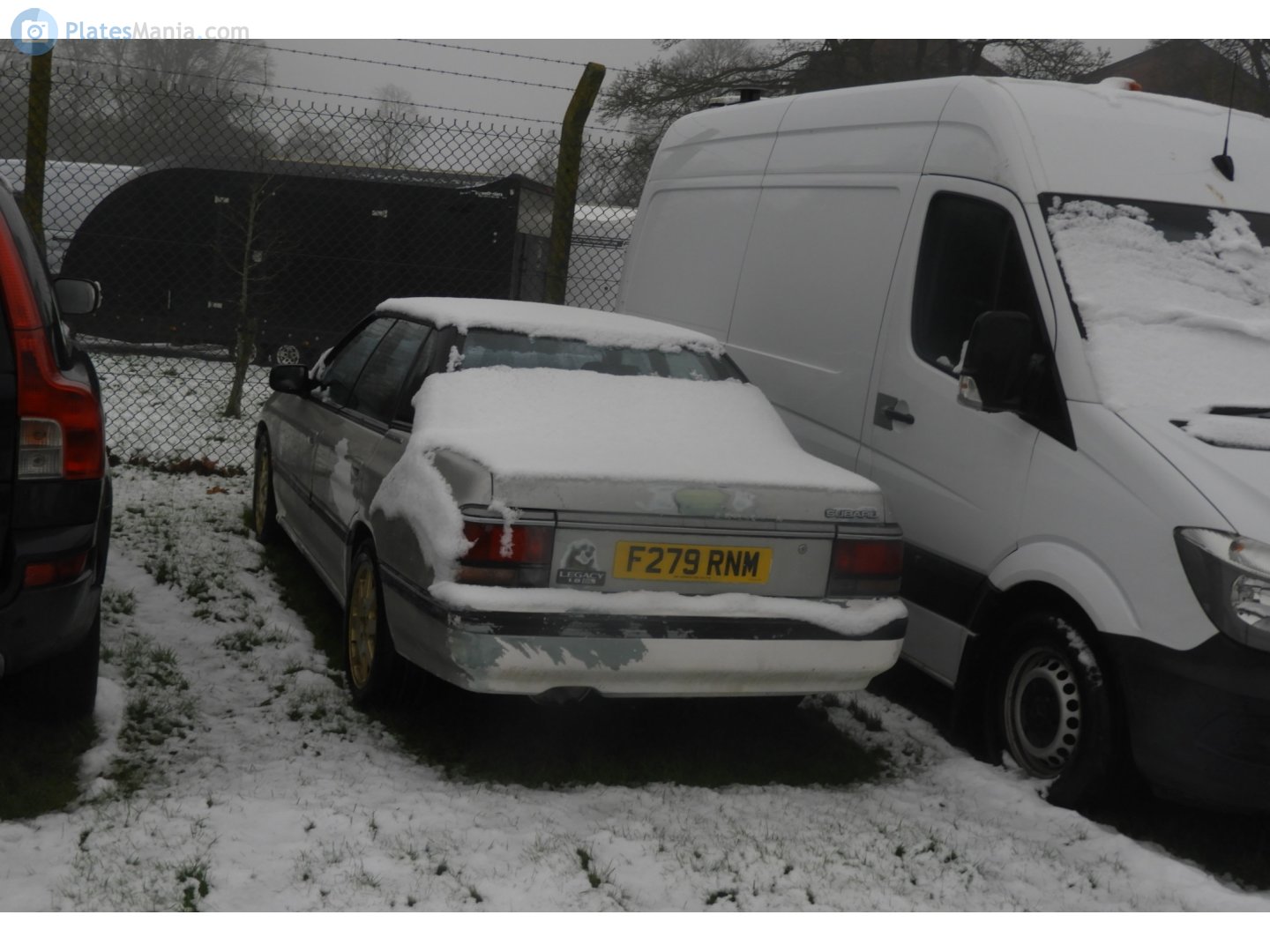 F279RNM, Subaru Legacy 1st gen Sedan (BC), 1989–1993