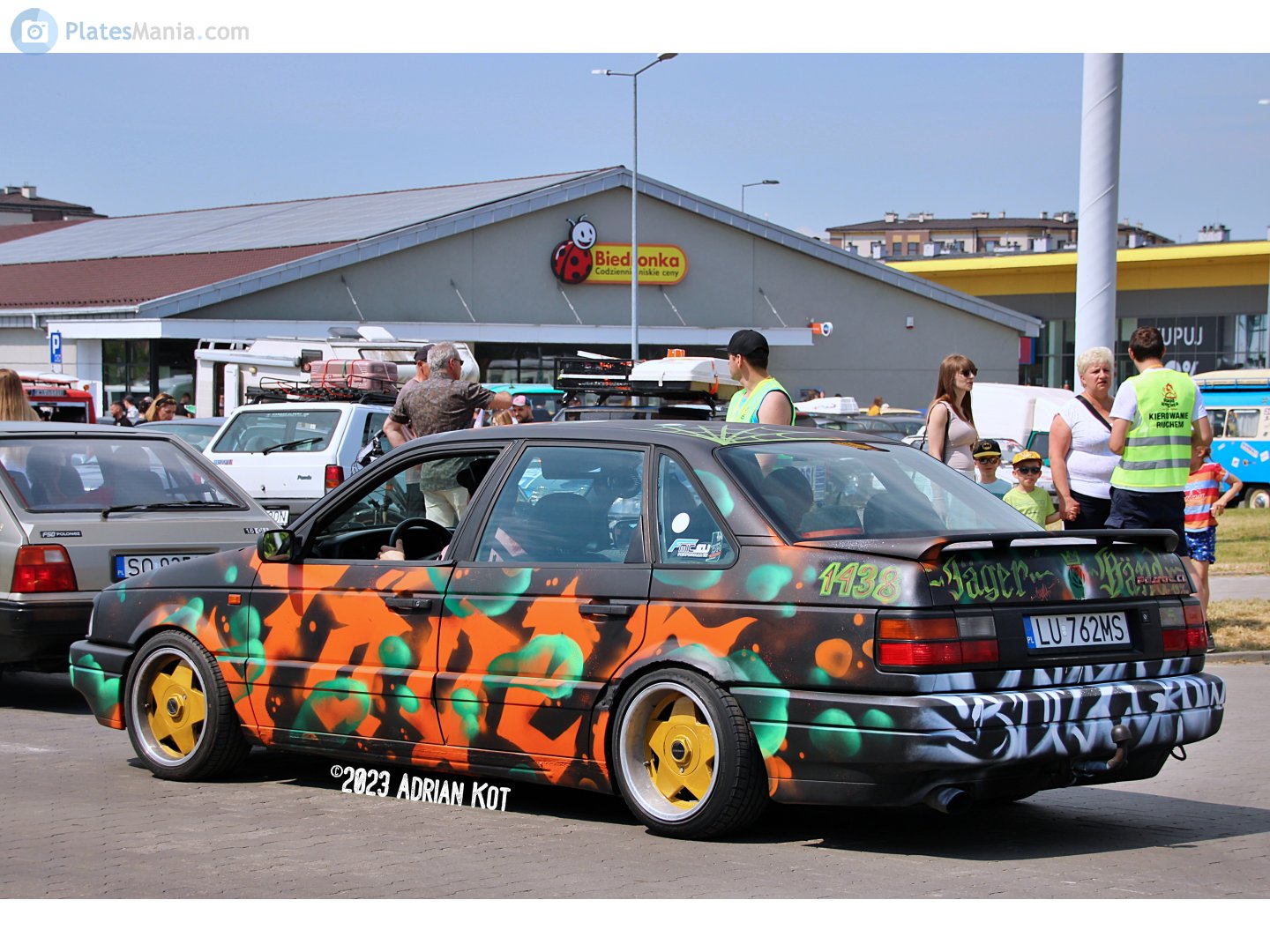 LU 762MS, Volkswagen Passat 3rd gen Sedan (B3; 35i), 1988–1993