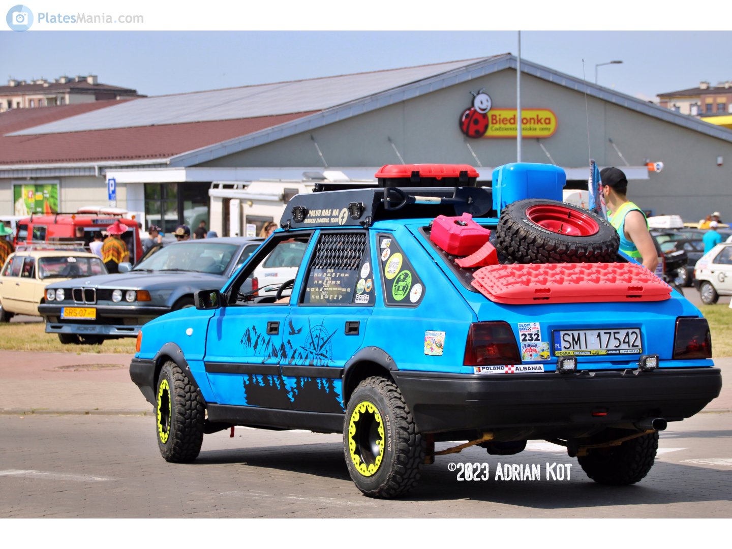 SMI 17542, FSO Polonez 1st gen Liftback (Caro), 2nd facelift, 1991–1997