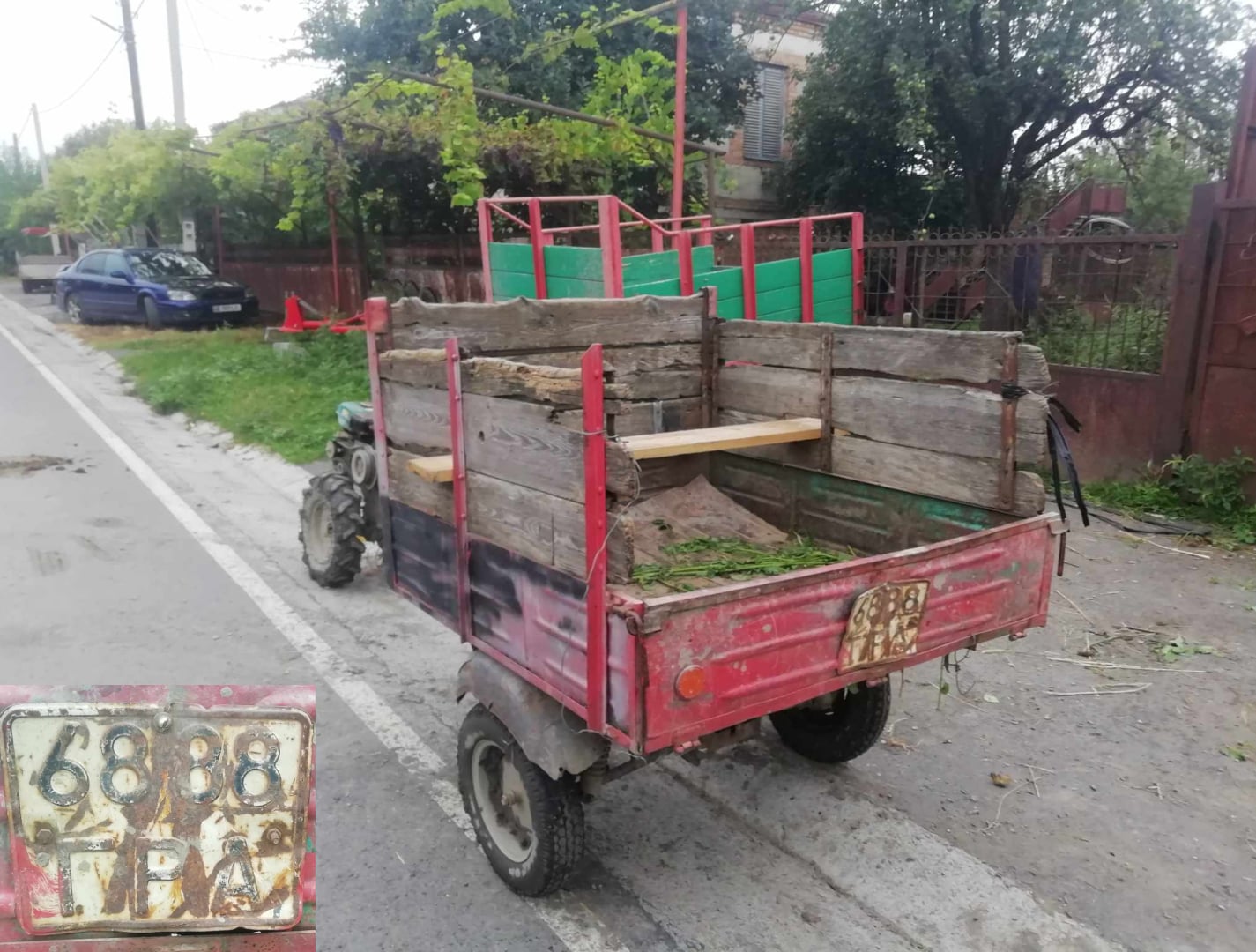 6888 ГРА, Home-made vehicle 