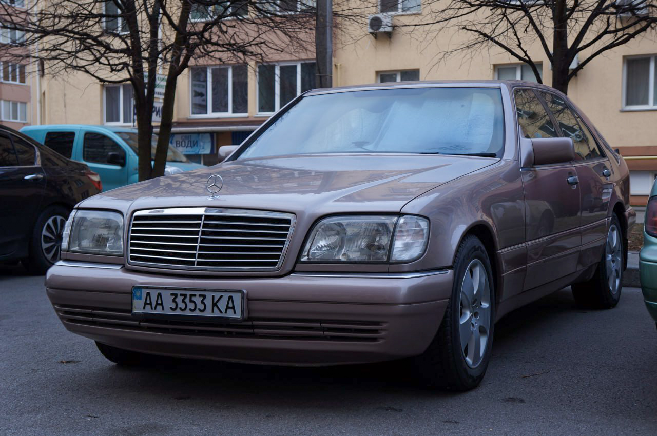 AA 3353 KA, Mercedes-Benz S-Klasse 5th gen Sedan (W140/V140), 1991–1998