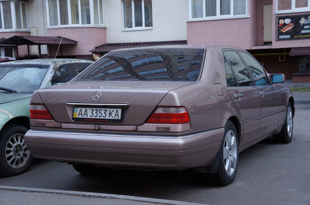 AA 3353 KA, Mercedes-Benz S-Klasse 5th gen Sedan (W140/V140), 1991–1998