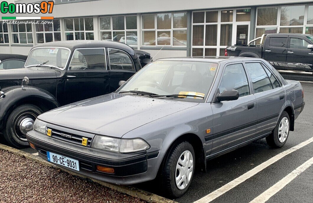 90-CE-9031, Toyota Carina II 2nd gen (T170) Sedan, 1988–1992
