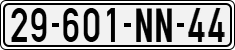 License plate of Vietnam, Diplomatic