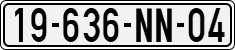 License plate of Vietnam, Diplomatic