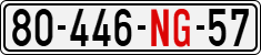 License plate of Vietnam, Diplomatic
