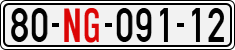 License plate of Vietnam, Diplomatic